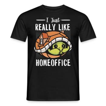 Turtle Relaxed Chill Sea Ocean Beach - Men's T-Shirt - black - Front - AI Model Male 178 light (178cm)
