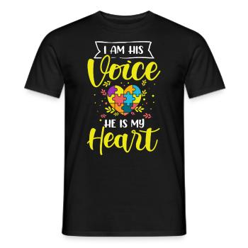 Autisme Cadeau Autiste Asperger TDAH Autisme - T-shirt homme - noir - Devant - AI Model Male 178 light (178cm)
