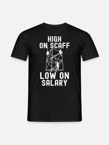Constructeurs d’échafaudages - T-shirt homme - noir