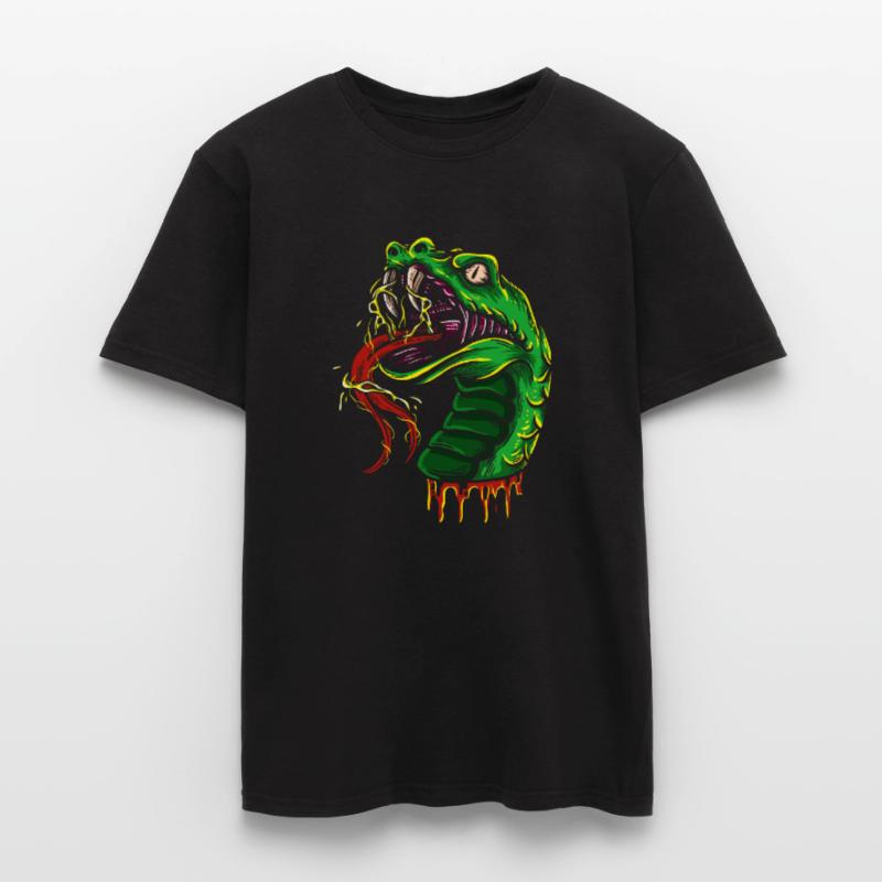 Snake Gift Animal Reptile Cobra Python Boa Men’s T-shirt