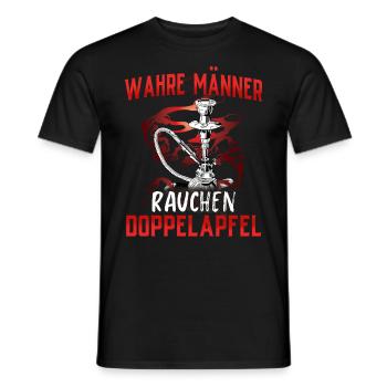 Shisha Geschenk für Wasserpfeife Shishabar Pfeife - Männer T-Shirt - Schwarz - Vorne - AI Model Male 178 light (178cm)