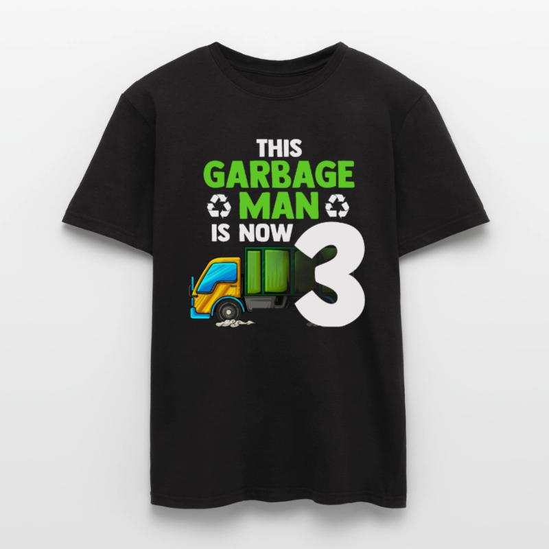 Müllmann Geschenk Müll Müllabfuhr Abfall Beruf Männer T-Shirt