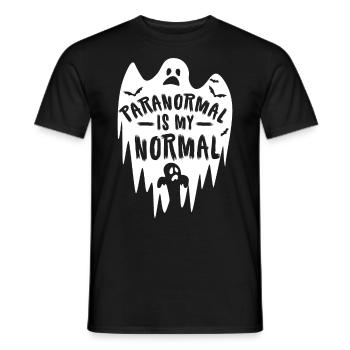 Halloween Tshirt Halloweenparty Mörder Killer Tod - Männer T-Shirt - Schwarz - Vorne - AI Model Male 178 light (178cm)