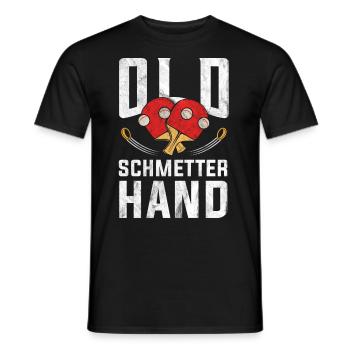 Tennis de table Tennis de table Tennis De table Cadeau Ping Pong - T-shirt homme - noir - Devant - AI Model Male 178 light (178cm)