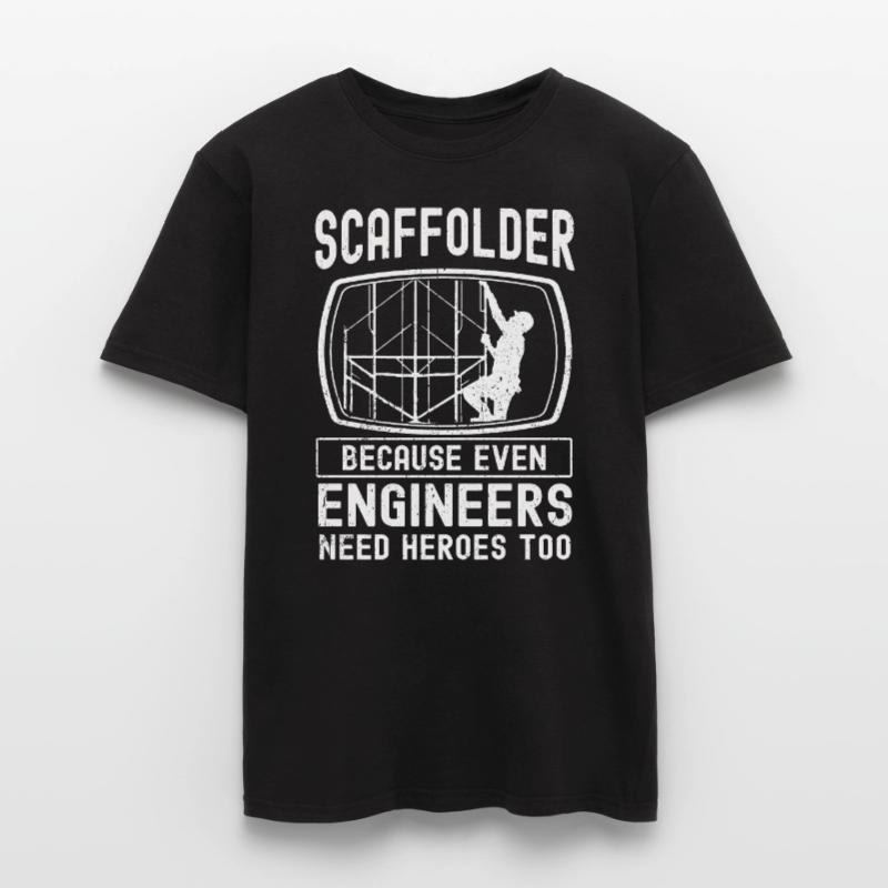 Constructeurs d’échafaudages T-shirt homme