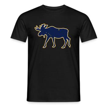 Alaska Tshirt Hommes Femmes Enfants USA Pôle Nord - T-shirt homme - noir - Devant - AI Model Male 178 light (178cm)