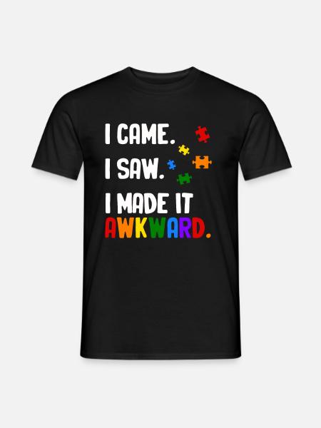 Autism - Men's T-Shirt - black