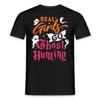 Halloween Gift Killer Skeleton Killer Horror - Men's T-Shirt - black - Front - AI Model Male 178 light (178cm)