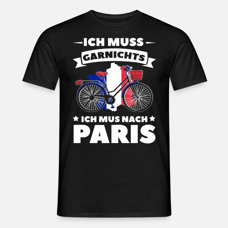 Frankreich - Männer T-Shirt - Schwarz