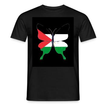 Palestine - Men's T-Shirt - black - Front - AI Model Male 178 light (178cm)