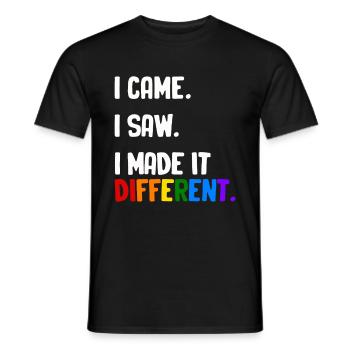 Autistic Autism Autism Awareness Day Asperger's Child - Men's T-Shirt - black - Front - AI Model Male 178 light (178cm)
