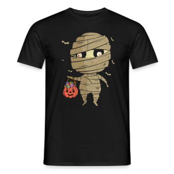 Halloween Gift Killer Skeleton Killer Horror - Men's T-Shirt - black - Front - AI Model Male 178 light (178cm)