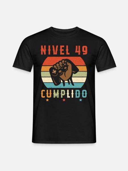 Niveau 49 Complet - T-shirt homme - noir