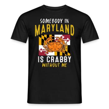 Cancer Cadeau Crevette Crabe Homard Scorpion - T-shirt homme - noir - Devant - AI Model Male 178 light (178cm)