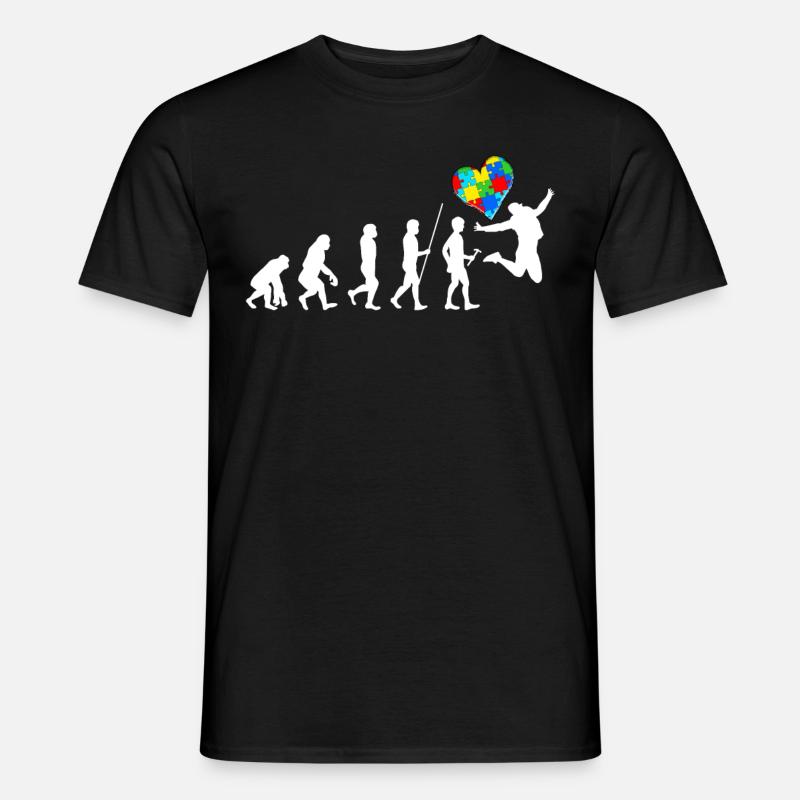 Autismus Geschenk Autist Asperger ADHS Autism - Männer T-Shirt - Schwarz