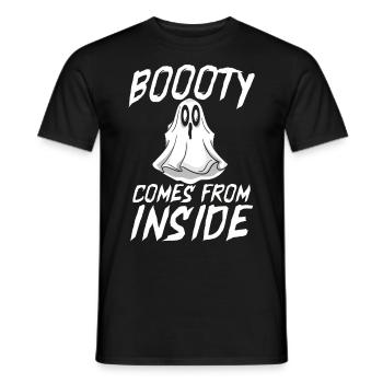 Halloween Tshirt Halloweenparty Mörder Killer Tod - Männer T-Shirt - Schwarz - Vorne - AI Model Male 178 light (178cm)