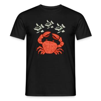 Alaska Geschenk Kinder Herren Damen USA Natur Eis - Männer T-Shirt - Schwarz - Vorne - AI Model Male 178 light (178cm)