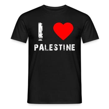 Palestine Gift Free Palestine Gaza Strip - Men's T-Shirt - black - Front - AI Model Male 178 light (178cm)