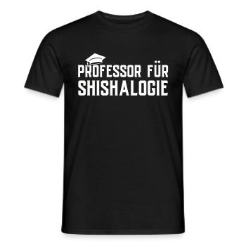 Shisha Doppelapfel Hookah Rauchen Tabak Vape Kohle - Männer T-Shirt - Schwarz - Vorne - AI Model Male 178 light (178cm)