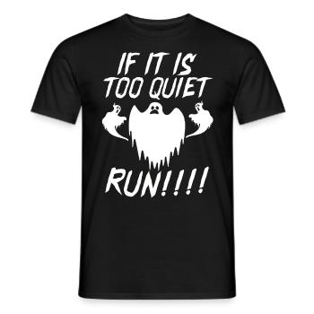 Halloween Gift Killer Skeleton Killer Horror - Men's T-Shirt - black - Front - AI Model Male 178 light (178cm)