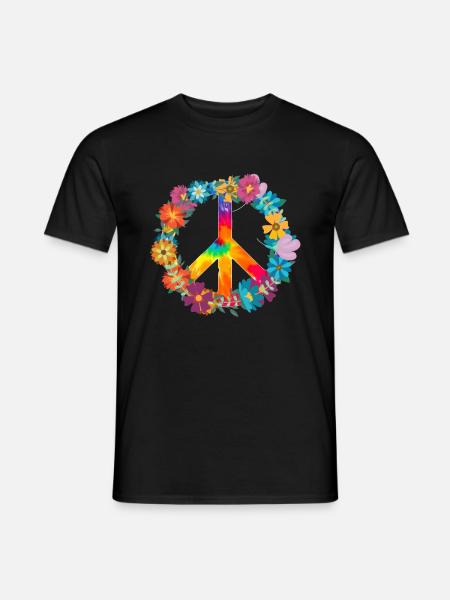 Hippy - Men's T-Shirt - black