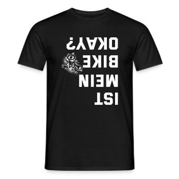 Motocross Geschenk Für Enduro Supermoto Dirt Bike - Männer T-Shirt - Schwarz - Vorne - AI Model Male 178 light (178cm)