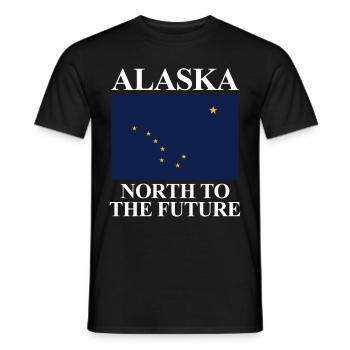 Alaska - T-shirt homme - noir - Devant - AI Model Male 178 light (178cm)