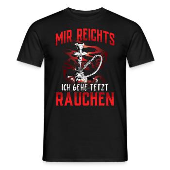Shisha Geschenk für Wasserpfeife Shishabar Pfeife - Männer T-Shirt - Schwarz - Vorne - AI Model Male 178 light (178cm)