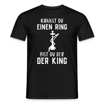 Shisha - Männer T-Shirt - Schwarz - Vorne - AI Model Male 178 light (178cm)