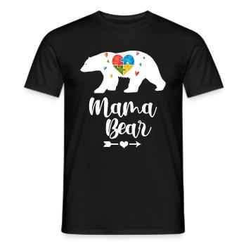 Autistic Autism Autism Awareness Day Asperger's Child - Men's T-Shirt - black - Front - AI Model Male 178 light (178cm)
