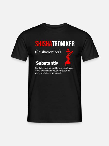 Shisha - Männer T-Shirt - Schwarz