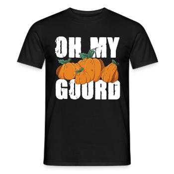 Oh My Gourd für die Familie Männer Frauen und - Männer T-Shirt - Schwarz - Vorne - AI Model Male 178 light (178cm)