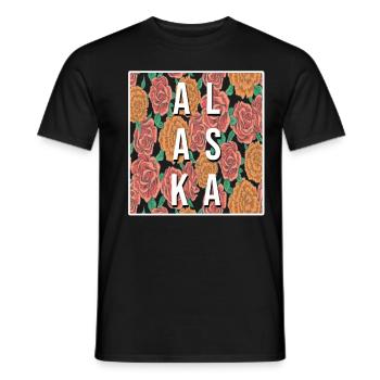 Alaska - T-shirt homme - noir - Devant - AI Model Male 178 light (178cm)