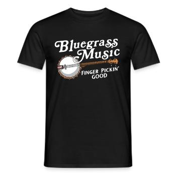 Banjo - T-shirt homme - noir - Devant - AI Model Male 178 light (178cm)