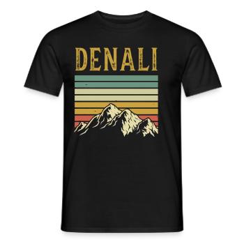 Alaska - T-shirt homme - noir - Devant - AI Model Male 178 light (178cm)