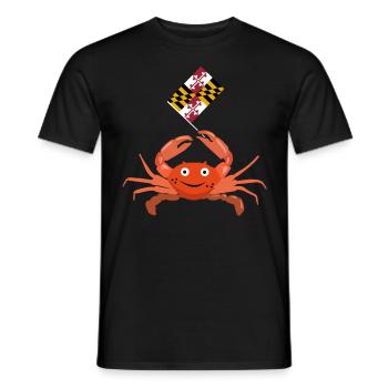 Krebs Geschenk Schrimp Krabbe Hummer Skorpion - Männer T-Shirt - Schwarz - Vorne - AI Model Male 178 light (178cm)