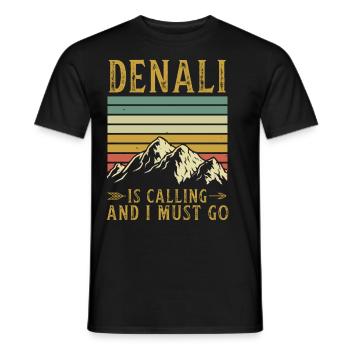 Alaska - T-shirt homme - noir - Devant - AI Model Male 178 light (178cm)