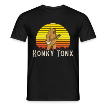 Chemises Banjo Pour Hommes Bluegrass Appalachia Folk - T-shirt homme - noir - Devant - AI Model Male 178 light (178cm)