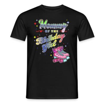 Inline Skater - Männer T-Shirt - Schwarz - Vorne - AI Model Male 178 light (178cm)