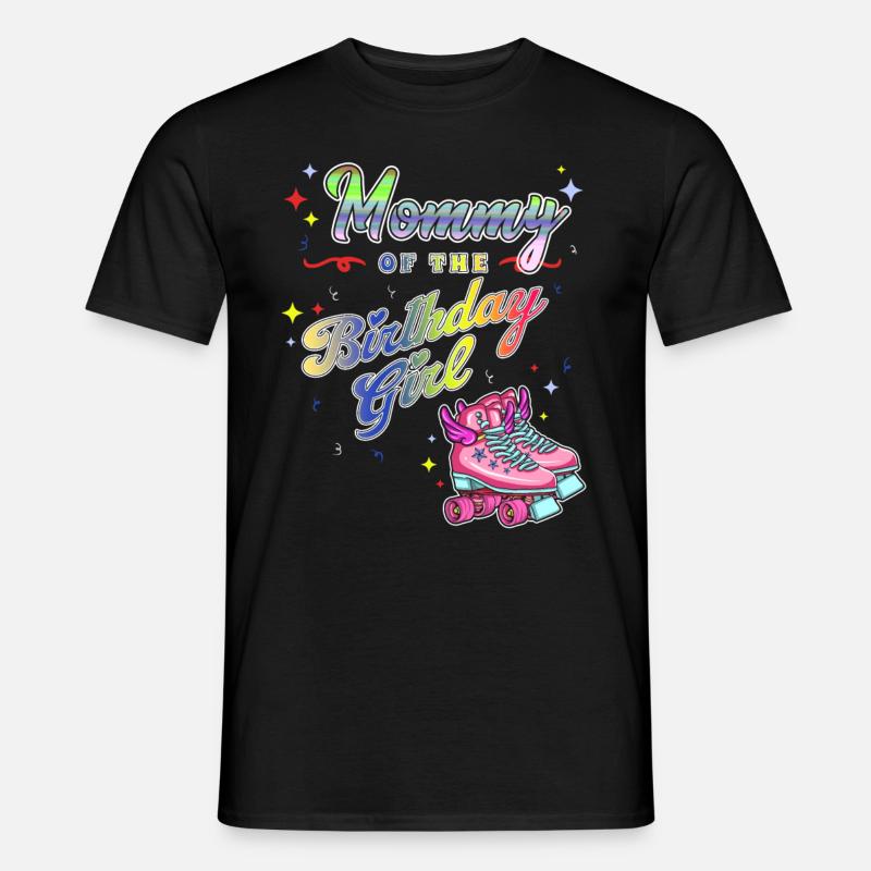 Inline Skater - Männer T-Shirt - Schwarz