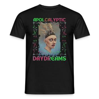 Apocalypse, protection de l’environnement, protection du climat, Jour de la Terre - T-shirt homme - noir - Devant - AI Model Male 178 light (178cm)