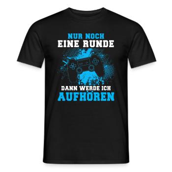 Zocker Geschenk Junge Gamer Controller Zocken - Männer T-Shirt - Schwarz - Vorne - AI Model Male 178 light (178cm)