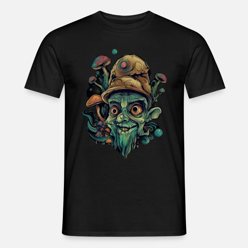 Trippy Goblin - Männer T-Shirt - Schwarz