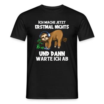 Zocker Geschenk Junge Gamer Controller Zocken - Männer T-Shirt - Schwarz - Vorne - AI Model Male 178 light (178cm)