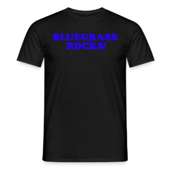 Chemises Banjo Pour Hommes Bluegrass Appalachia Folk - T-shirt homme - noir - Devant - AI Model Male 178 light (178cm)