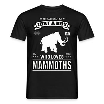 Juste un garçon qui aime la tenue Mammut - T-shirt homme - noir - Devant - AI Model Male 178 light (178cm)
