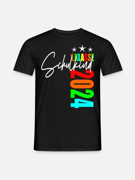 Schulkind 2024 - Männer T-Shirt - Schwarz