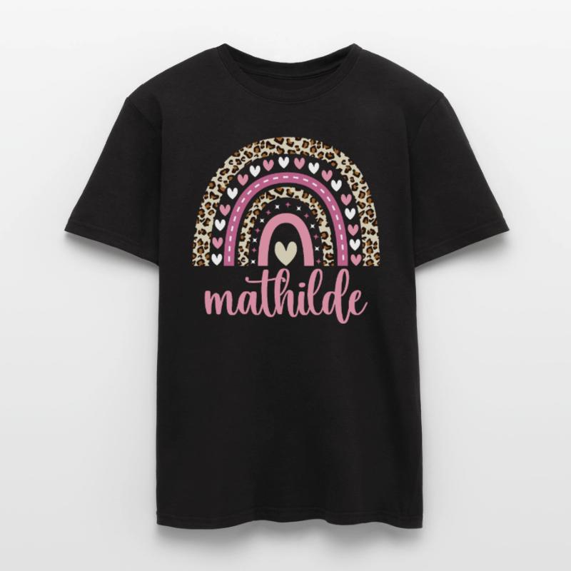 Mathilde Regenbogen Name Geburtstag Mathilde Männer T-Shirt