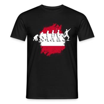 Austria Österreich Wien Steiermark Tirol - Männer T-Shirt - Schwarz - Vorne - AI Model Male 178 light (178cm)