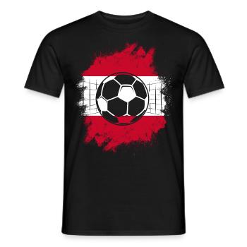 Austria Österreich Wien Steiermark Tirol - Männer T-Shirt - Schwarz - Vorne - AI Model Male 178 light (178cm)